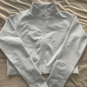 Alphalete cropped zip up